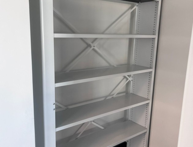 Стационарные стеллажи для школьной библиотеки